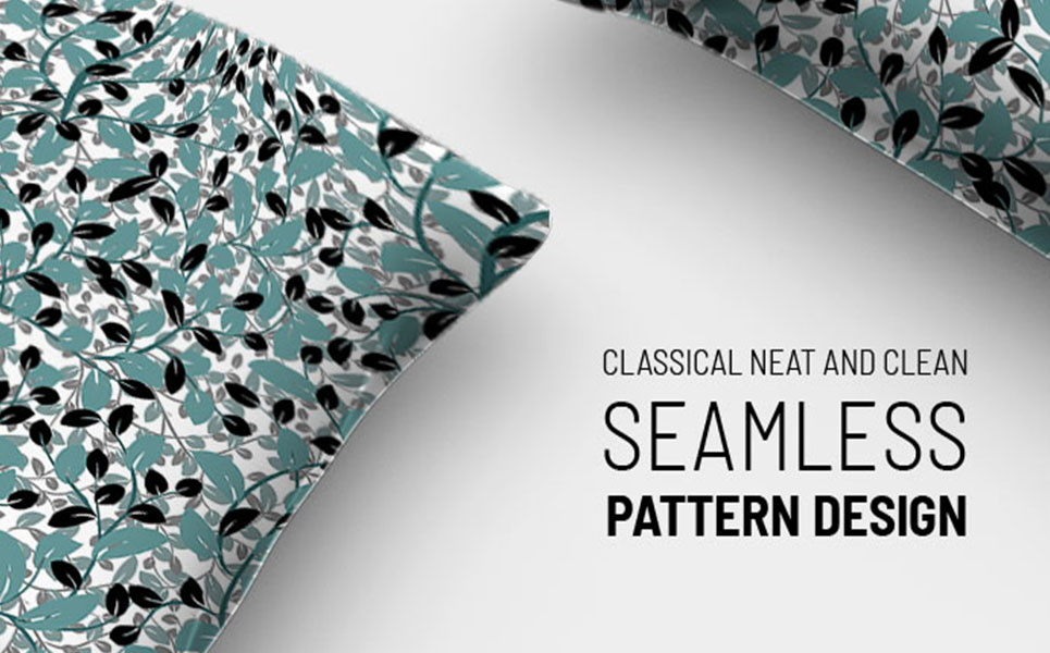 Download Pattern "Floral black and blue seamless Pattern" / Floral black and blue seamless Pattern - Pattern на тему графика green leaf nature plant leaves tree grass garden frame natural symbol environment spring abstract flower flowers blossom pattern beauty bloom