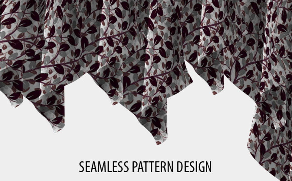 Download Pattern "Seamless botanical repeat design Pattern" / Seamless botanical repeat design Pattern - Pattern на тему графика green leaf nature plant leaves tree grass garden frame natural symbol environment spring abstract flower flowers blossom pattern beauty bloom