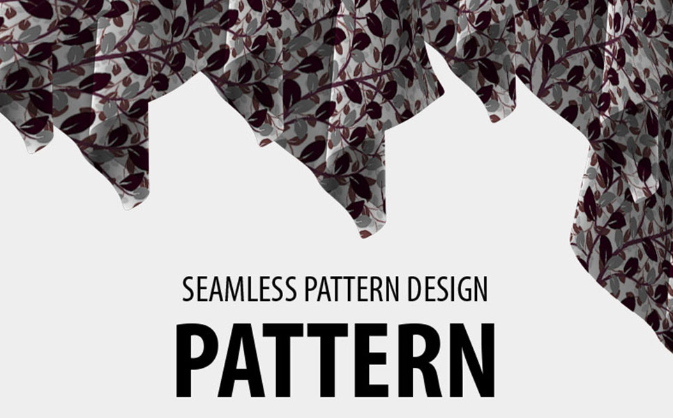 Download Pattern "Seamless botanical repeat design Pattern" / Seamless botanical repeat design Pattern - Pattern на тему графика green leaf nature plant leaves tree grass garden frame natural symbol environment spring abstract flower flowers blossom pattern beauty bloom