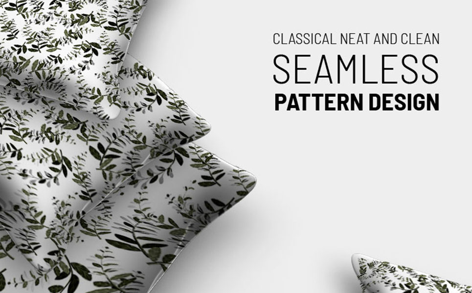 Download Pattern "Botanical tiny leaves and branches Pattern" / Botanical tiny leaves and branches Pattern - Pattern на тему графика green leaf nature plant leaves tree grass garden frame natural symbol environment spring abstract flower flowers blossom pattern beauty bloom