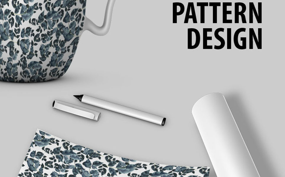 Download Pattern "Floral branches with leaves design Pattern" / Floral branches with leaves design Pattern - Pattern на тему графика green leaf nature plant isolated leaves tree grass garden frame natural symbol environment spring abstract flower flowers blossom pattern beauty