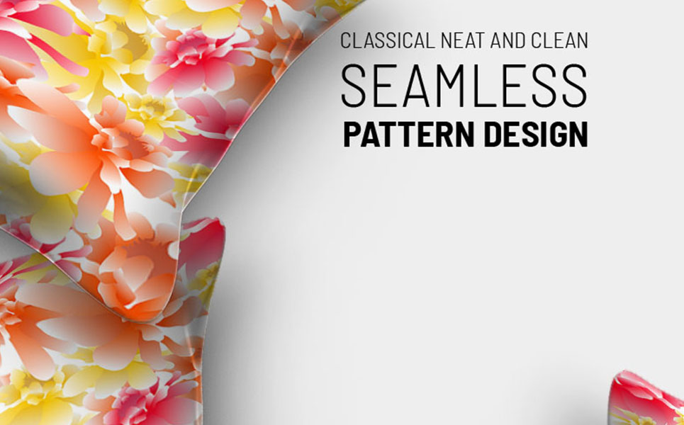 Download Pattern "Seamless colorful beautiful floral design Pattern" / Seamless colorful beautiful floral design Pattern - Pattern на тему графика green leaf nature plant isolated leaves tree grass garden frame natural symbol environment spring abstract flower flowers blossom pattern beauty