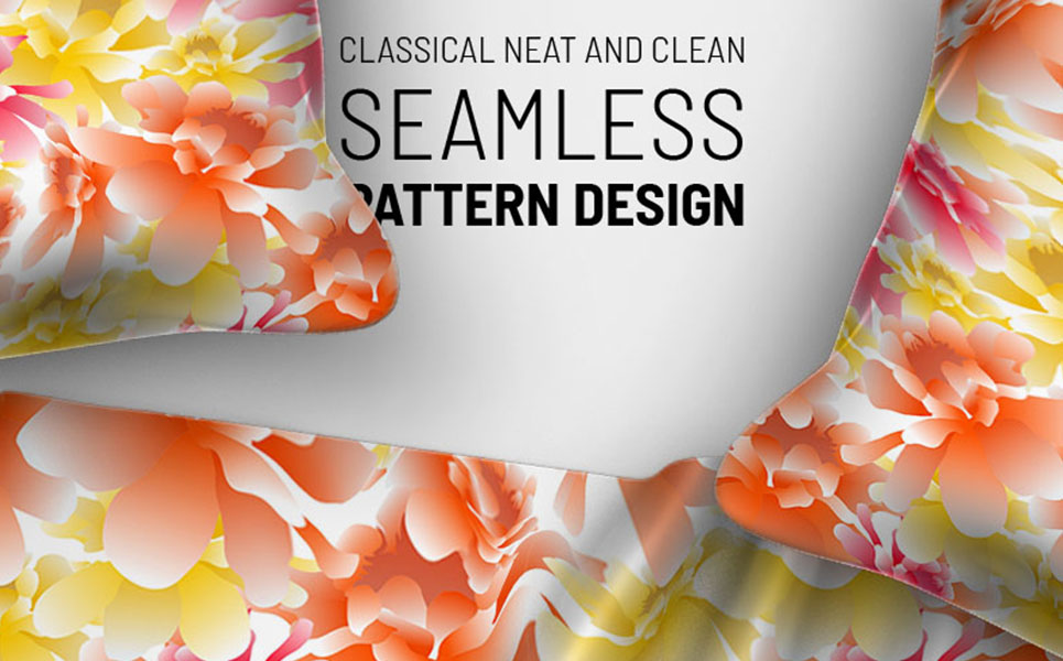 Download Pattern "Seamless colorful beautiful floral design Pattern" / Seamless colorful beautiful floral design Pattern - Pattern на тему графика green leaf nature plant isolated leaves tree grass garden frame natural symbol environment spring abstract flower flowers blossom pattern beauty