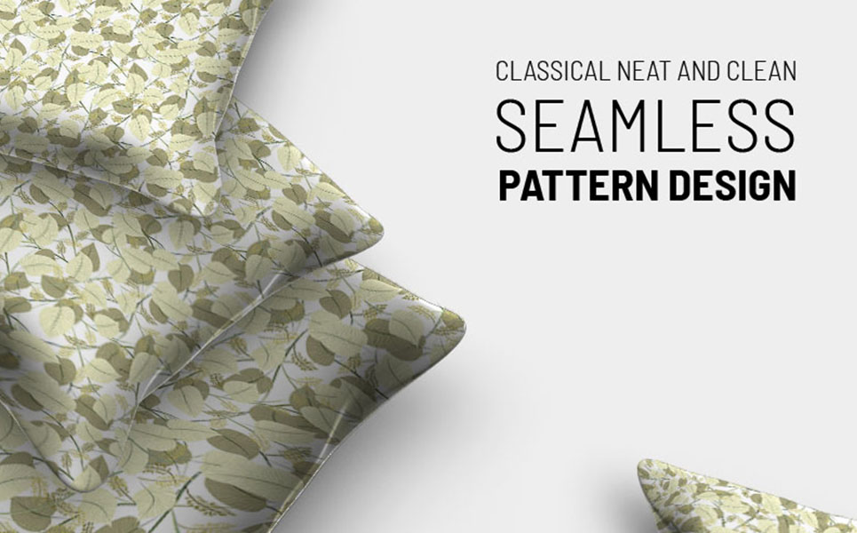 Download Pattern "Floral abstract seamless repeat design Pattern" / Floral abstract seamless repeat design Pattern - Pattern на тему графика green leaf nature plant isolated leaves tree grass garden frame natural symbol environment spring abstract flower flowers blossom pattern beauty