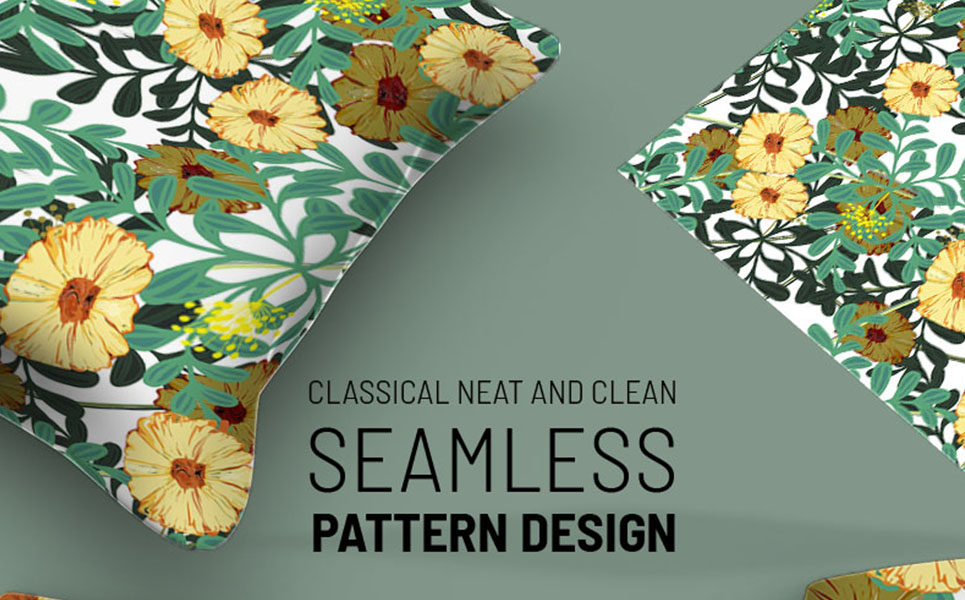 Download Pattern "Classical hand drawn floral repeat design Pattern" / Classical hand drawn floral repeat design Pattern - Pattern на тему графика green leaf nature plant isolated leaves tree grass garden frame natural symbol environment spring abstract flower flowers blossom pattern beauty