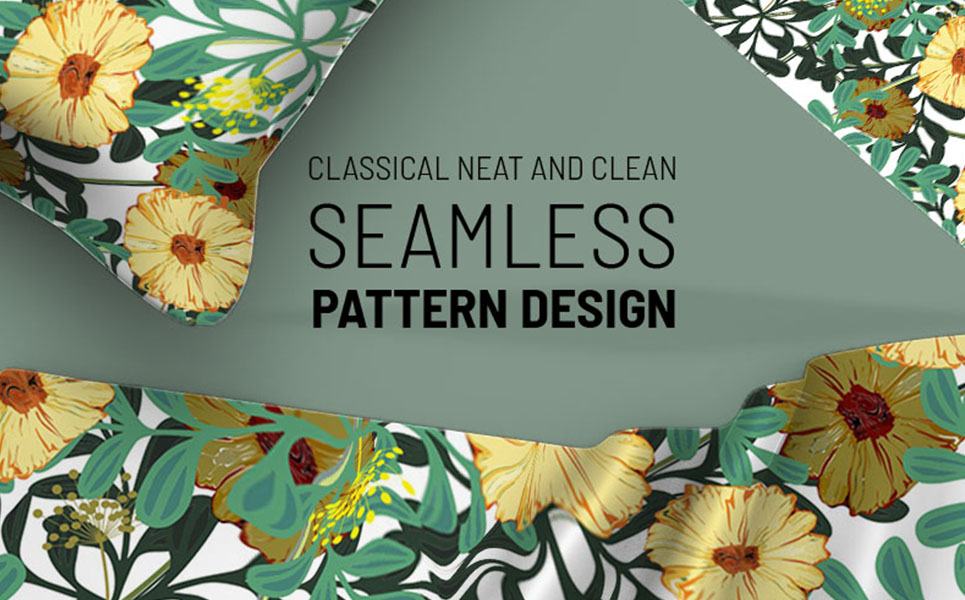 Download Pattern "Classical hand drawn floral repeat design Pattern" / Classical hand drawn floral repeat design Pattern - Pattern на тему графика green leaf nature plant isolated leaves tree grass garden frame natural symbol environment spring abstract flower flowers blossom pattern beauty