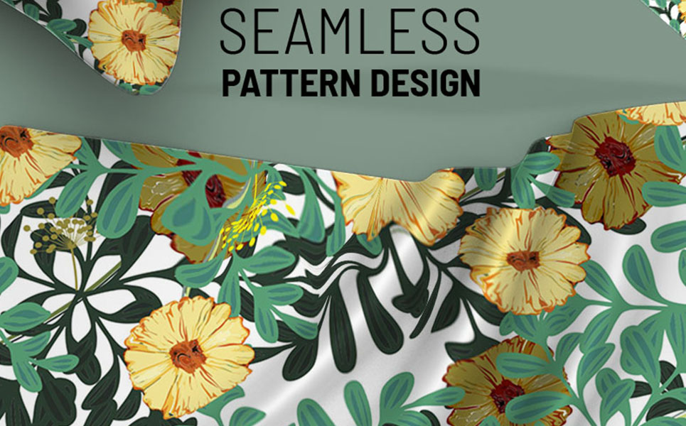Download Pattern "Classical hand drawn floral repeat design Pattern" / Classical hand drawn floral repeat design Pattern - Pattern на тему графика green leaf nature plant isolated leaves tree grass garden frame natural symbol environment spring abstract flower flowers blossom pattern beauty