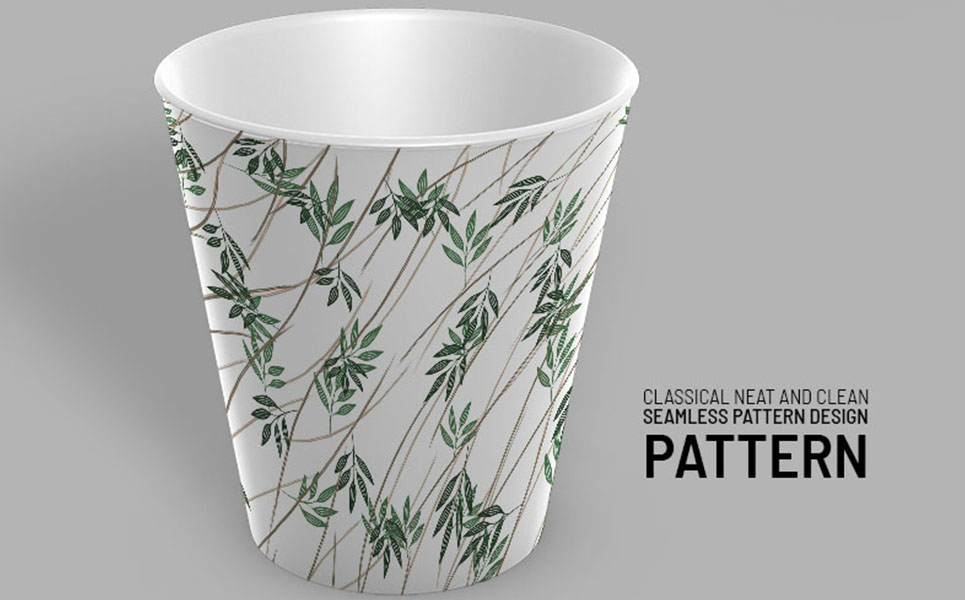 Download Pattern "Classical floral seamless hand drawn design Pattern" / Classical floral seamless hand drawn design Pattern - Pattern на тему графика green leaf nature plant isolated leaves tree grass garden frame natural symbol environment spring abstract flower flowers blossom pattern beauty