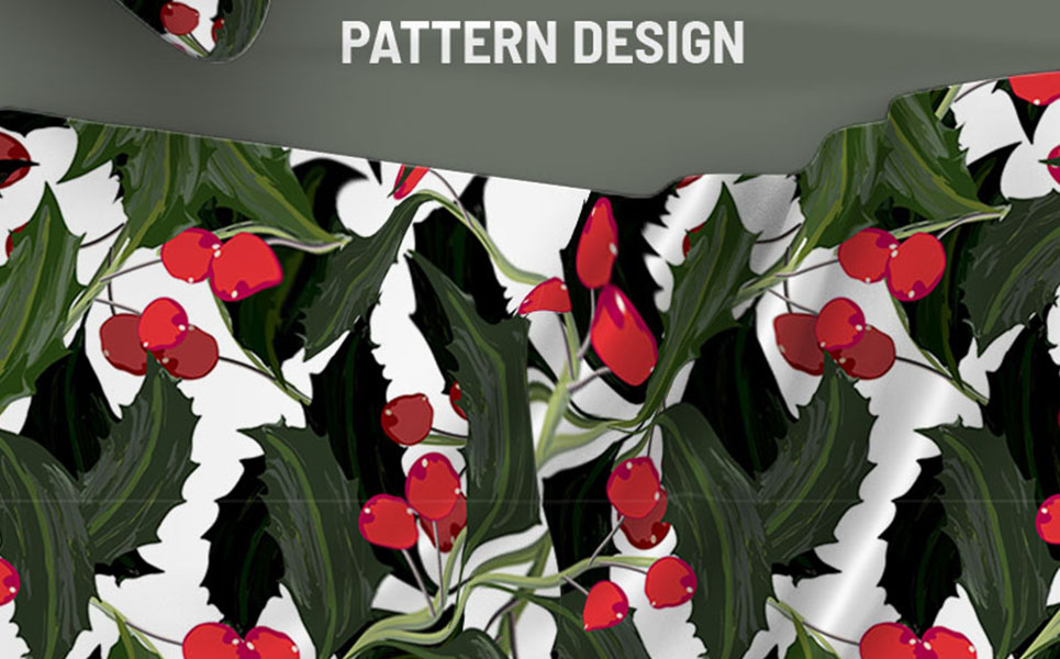 Download Pattern "Classic leaves branches and fruits Pattern" / Classic leaves branches and fruits Pattern - Pattern на тему графика green leaf nature plant isolated leaves tree grass garden frame natural symbol environment spring abstract flower flowers blossom pattern beauty