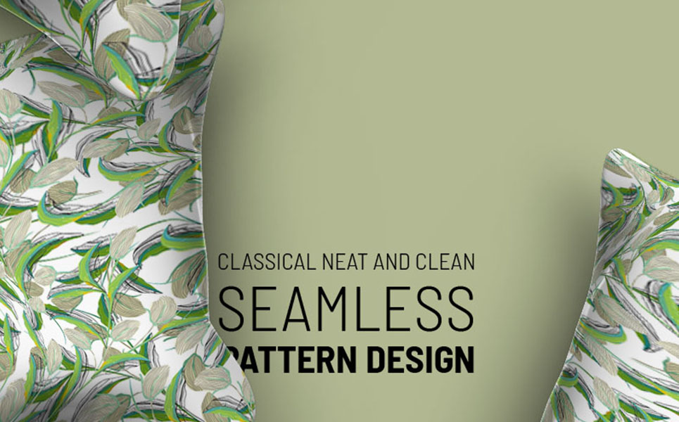 Download Pattern "Abstract classical floral repeat design Pattern" / Abstract classical floral repeat design Pattern - Pattern на тему графика green leaf nature plant isolated leaves tree grass garden frame natural symbol environment spring abstract flower flowers blossom pattern beauty