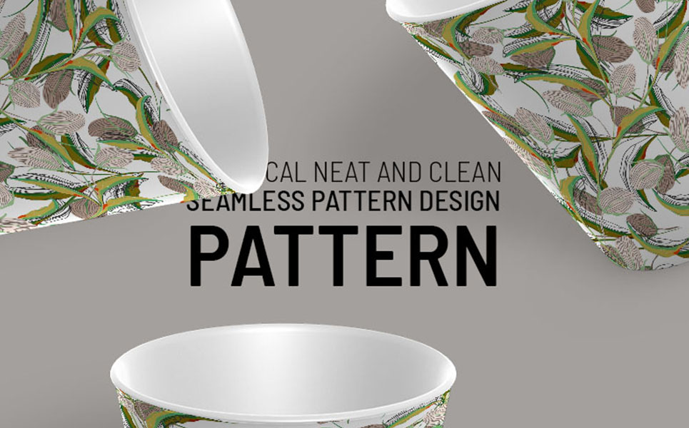 Download Pattern "Abstract floral branches and leaves Pattern" / Abstract floral branches and leaves Pattern - Pattern на тему графика green leaf nature plant isolated leaves tree grass garden frame natural symbol environment spring abstract flower flowers blossom pattern beauty