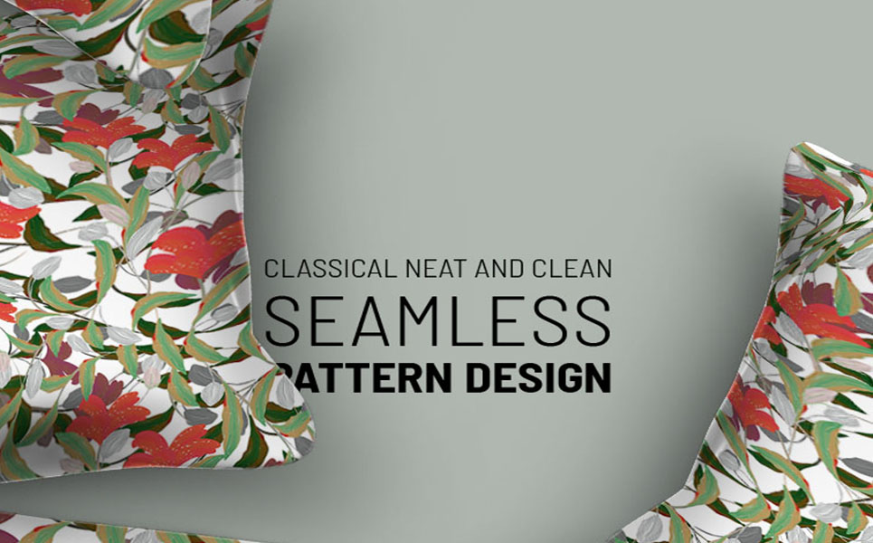 Download Pattern "Seamless floral abstract hand drawn design Pattern" / Seamless floral abstract hand drawn design Pattern - Pattern на тему графика green leaf nature plant isolated leaves tree grass garden frame natural symbol environment spring abstract flower flowers blossom pattern beauty