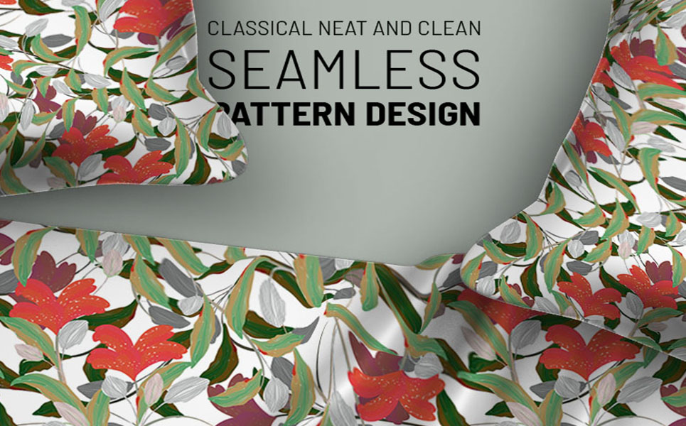 Download Pattern "Seamless floral abstract hand drawn design Pattern" / Seamless floral abstract hand drawn design Pattern - Pattern на тему графика green leaf nature plant isolated leaves tree grass garden frame natural symbol environment spring abstract flower flowers blossom pattern beauty