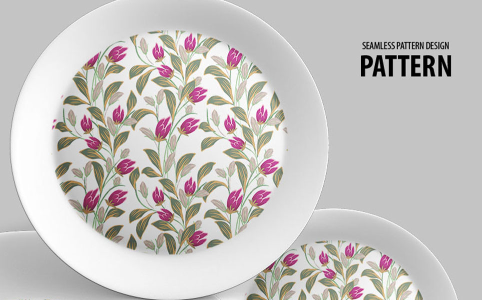 Download Pattern "Abstract floral seamless flowers and branches Pattern" / Abstract floral seamless flowers and branches Pattern - Pattern на тему графика green leaf nature plant isolated leaves tree grass garden frame natural symbol environment spring abstract flower flowers blossom pattern beauty