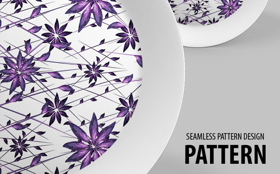 Download Pattern "Random star like floral seamless design Pattern" / Random star like floral seamless design Pattern - Pattern на тему графика green leaf nature plant isolated leaves tree grass garden frame natural symbol environment spring abstract flower flowers blossom pattern beauty