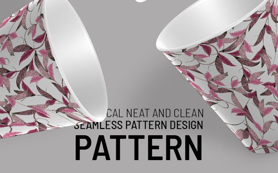 Download Pattern "Classic floral branches and flowers seamless design Pattern" / Classic floral branches and flowers seamless design Pattern - Pattern на тему графика green leaf nature plant leaves tree grass garden frame natural symbol environment spring abstract flower flowers blossom pattern beauty bloom