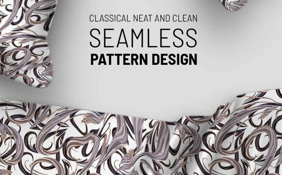 Download Pattern "Classic flowers and branches seamless design Pattern" / Classic flowers and branches seamless design Pattern - Pattern на тему графика green leaf nature plant leaves tree grass garden frame natural symbol environment spring abstract flower flowers blossom pattern beauty bloom