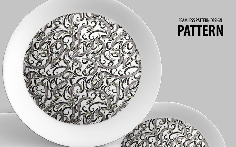 Download Pattern "Abstract leaves and branches seamless design Pattern" / Abstract leaves and branches seamless design Pattern - Pattern на тему графика green leaf nature plant leaves tree grass garden frame natural symbol environment spring abstract flower flowers blossom pattern beauty bloom