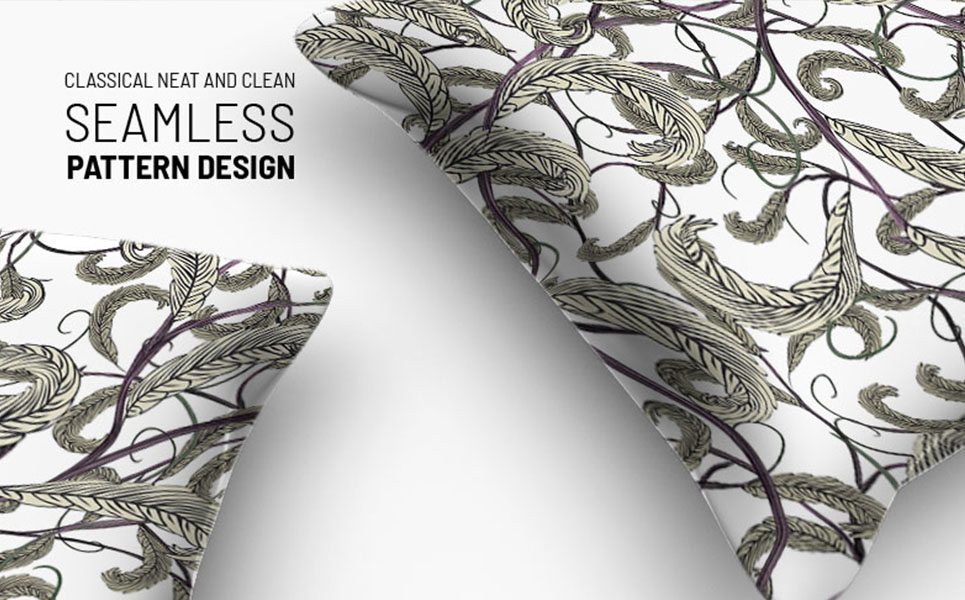 Download Pattern "Floral branches and leaves abstract seamless design Pattern" / Floral branches and leaves abstract seamless design Pattern - Pattern на тему графика green leaf nature plant leaves tree grass garden frame natural symbol environment spring abstract flower flowers blossom pattern beauty bloom