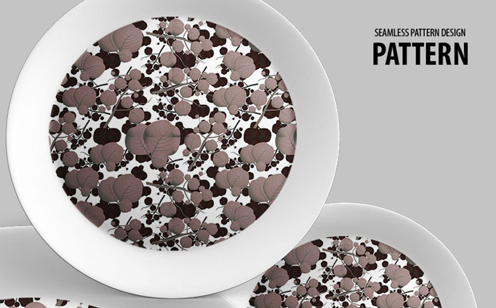 Download Pattern "Seamless flowers and branches design Pattern" / Seamless flowers and branches design Pattern - Pattern на тему графика green leaf nature plant leaves tree grass garden frame natural symbol environment spring abstract flower flowers blossom pattern beauty bloom