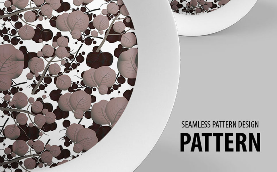 Download Pattern "Seamless flowers and branches design Pattern" / Seamless flowers and branches design Pattern - Pattern на тему графика green leaf nature plant leaves tree grass garden frame natural symbol environment spring abstract flower flowers blossom pattern beauty bloom