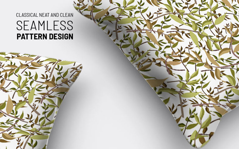 Download Pattern "Dry leaves and branches seamless design Pattern" / Dry leaves and branches seamless design Pattern - Pattern на тему графика green leaf nature plant isolated leaves tree grass garden frame natural symbol environment spring abstract flower flowers blossom pattern beauty