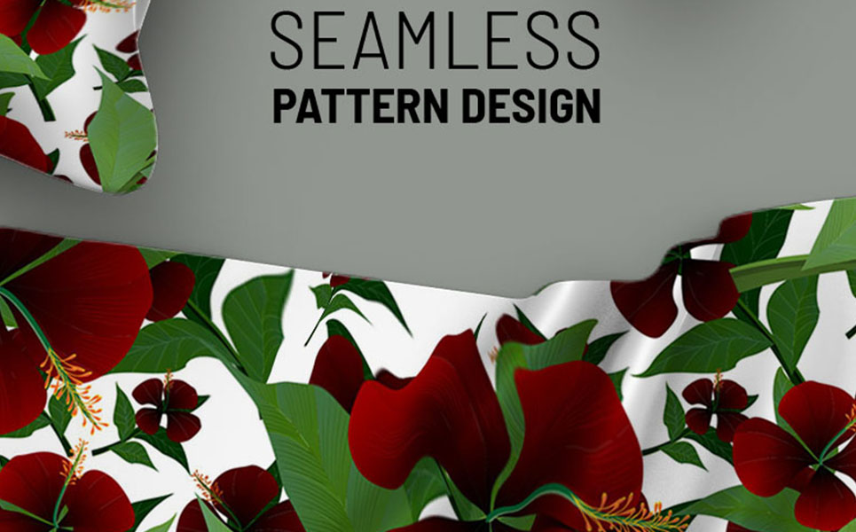 Download Pattern "Abstract flowers with leaves and branches Pattern" / Abstract flowers with leaves and branches Pattern - Pattern на тему графика green leaf nature plant isolated leaves tree grass garden frame natural symbol environment spring abstract flower flowers blossom pattern beauty