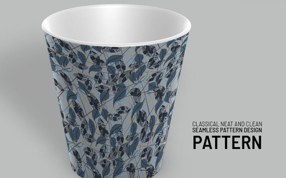 Download Pattern "Abstract floral lines seamless design Pattern" / Abstract floral lines seamless design Pattern - Pattern на тему графика green leaf nature plant isolated leaves tree grass garden frame natural symbol environment spring abstract flower flowers blossom pattern beauty