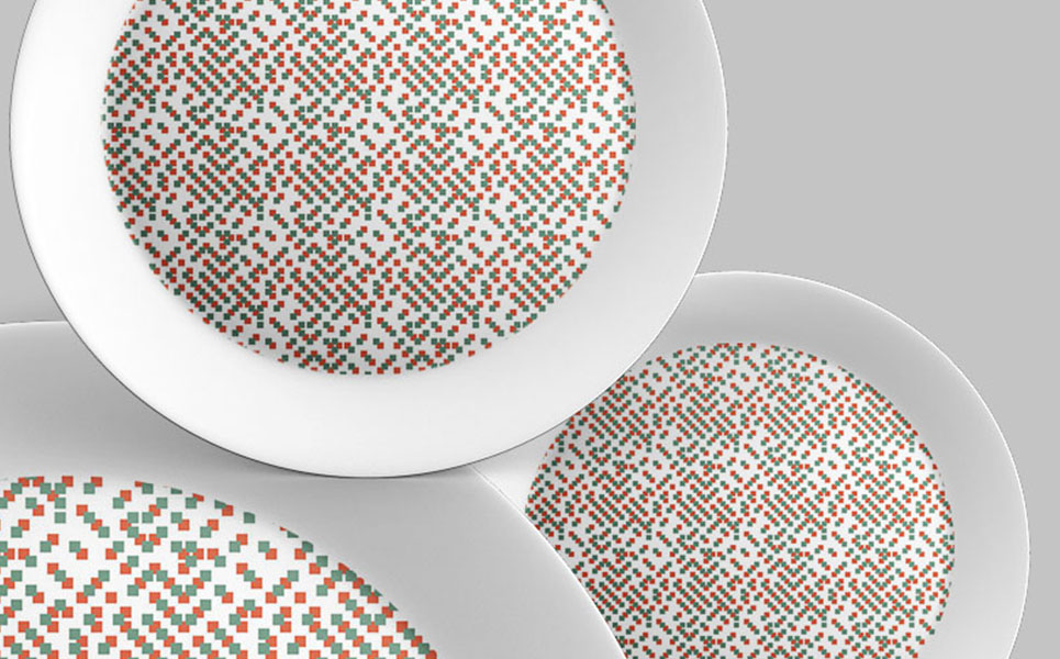 Download Pattern "Scattered Cubic Dots Repeat Design Pattern" / Scattered Cubic Dots Repeat Design Pattern - Pattern на тему графика pattern dots abstract repeat design fabric textileundefined