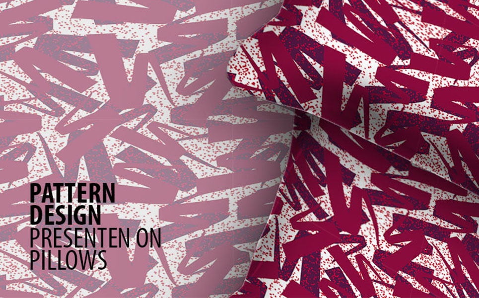 Download Pattern "Scattered random ribbon repeat design Pattern" / Scattered random ribbon repeat design Pattern - Pattern на тему графика random object scattered repeat designundefined