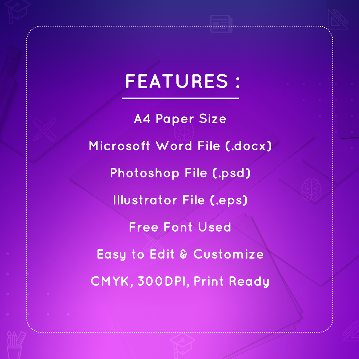 Download Резюме "Nadia Resume Template" / Nadia Resume Template - Резюме на тему графика a4 clean resume cv doc elegant template indesign infographic modern professional creative design minimal pages portfolio word us letter