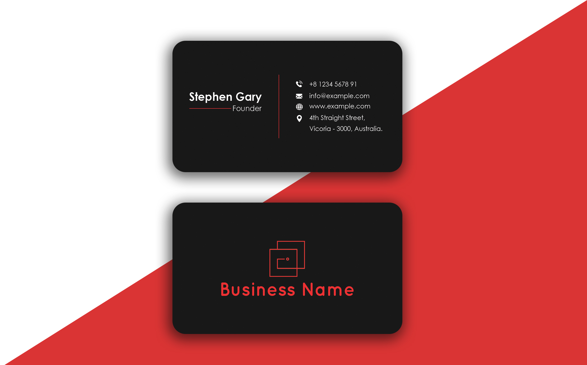 Download Фирменный стиль "Minimal Business Card - Corporate Identity Template" / Minimal Business Card - Corporate Identity Template - Фирменный стиль на тему графика 