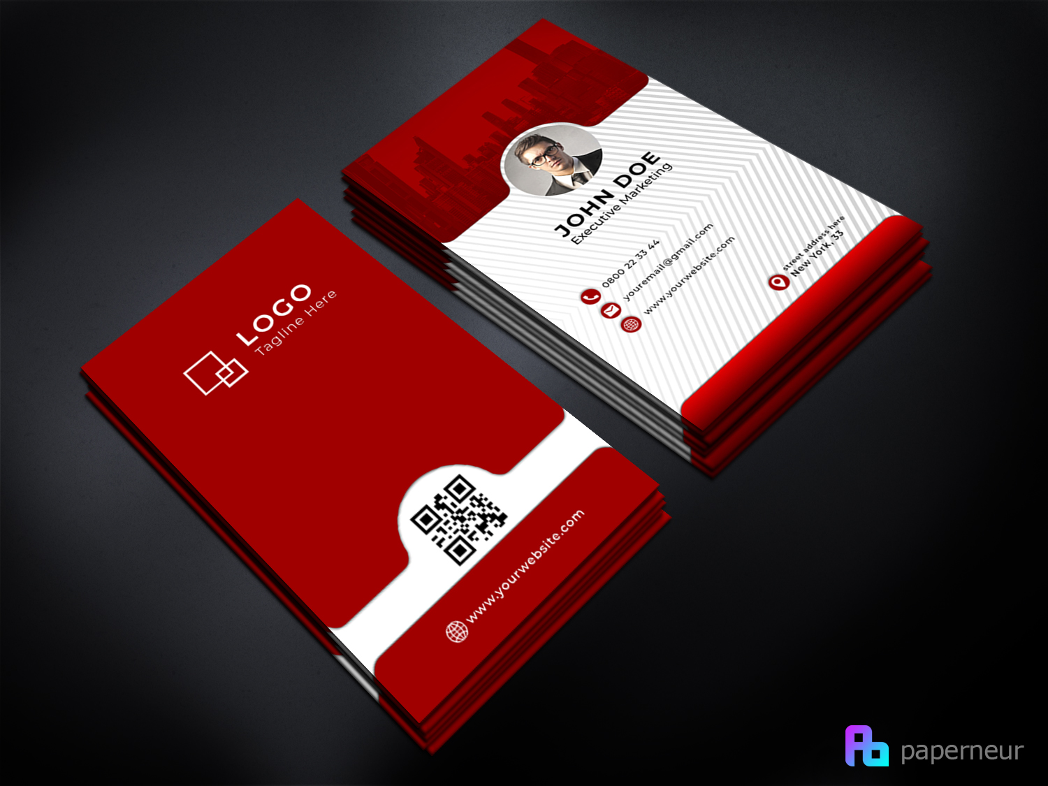 Download Фирменный стиль "Premium Business Card - Corporate Identity Template" / Premium Business Card - Corporate Identity Template - Фирменный стиль на тему графика business card company corporate professional design businesscard elegant premium agency anchor