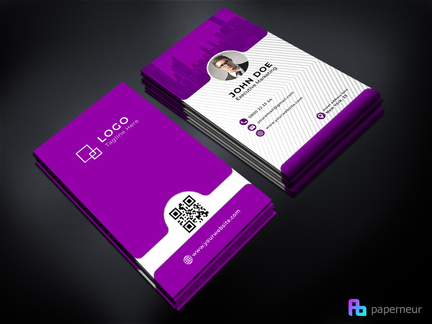 Download Фирменный стиль "Premium Business Card - Corporate Identity Template" / Premium Business Card - Corporate Identity Template - Фирменный стиль на тему графика business card company corporate professional design businesscard elegant premium agency anchor