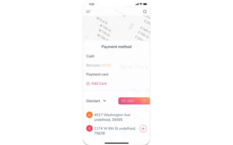 Download UI элементы "Taxi App Design UI Elements" / Taxi App Design UI Elements - UI элементы на тему графика taxi app startups
