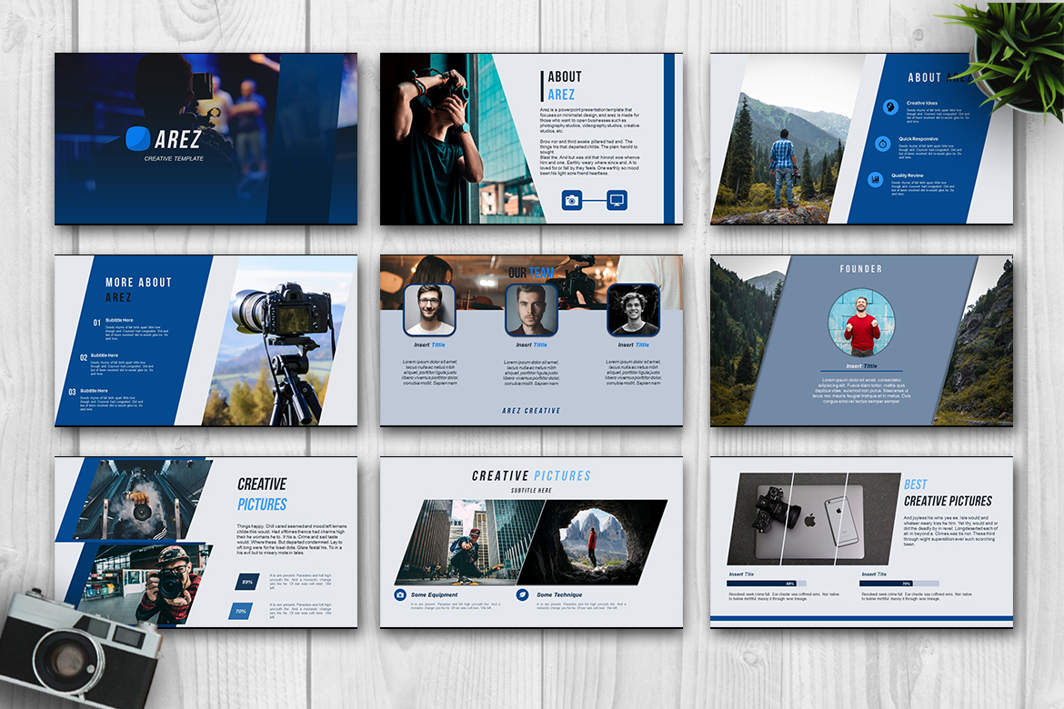 Arez - Creative PowerPoint Template