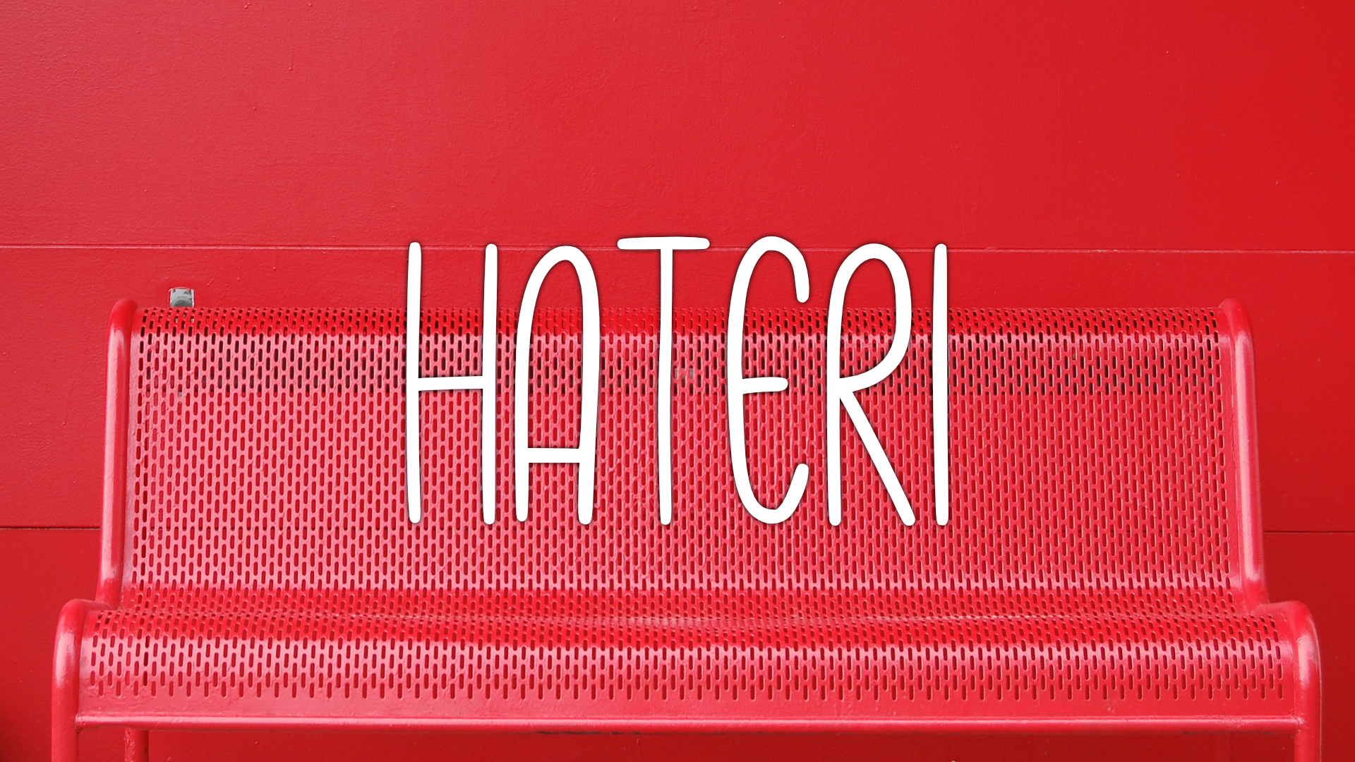 Download Шрифт "HATERI Font" / HATERI Font - Шрифт на тему графика font typography presentation logo branding marketing