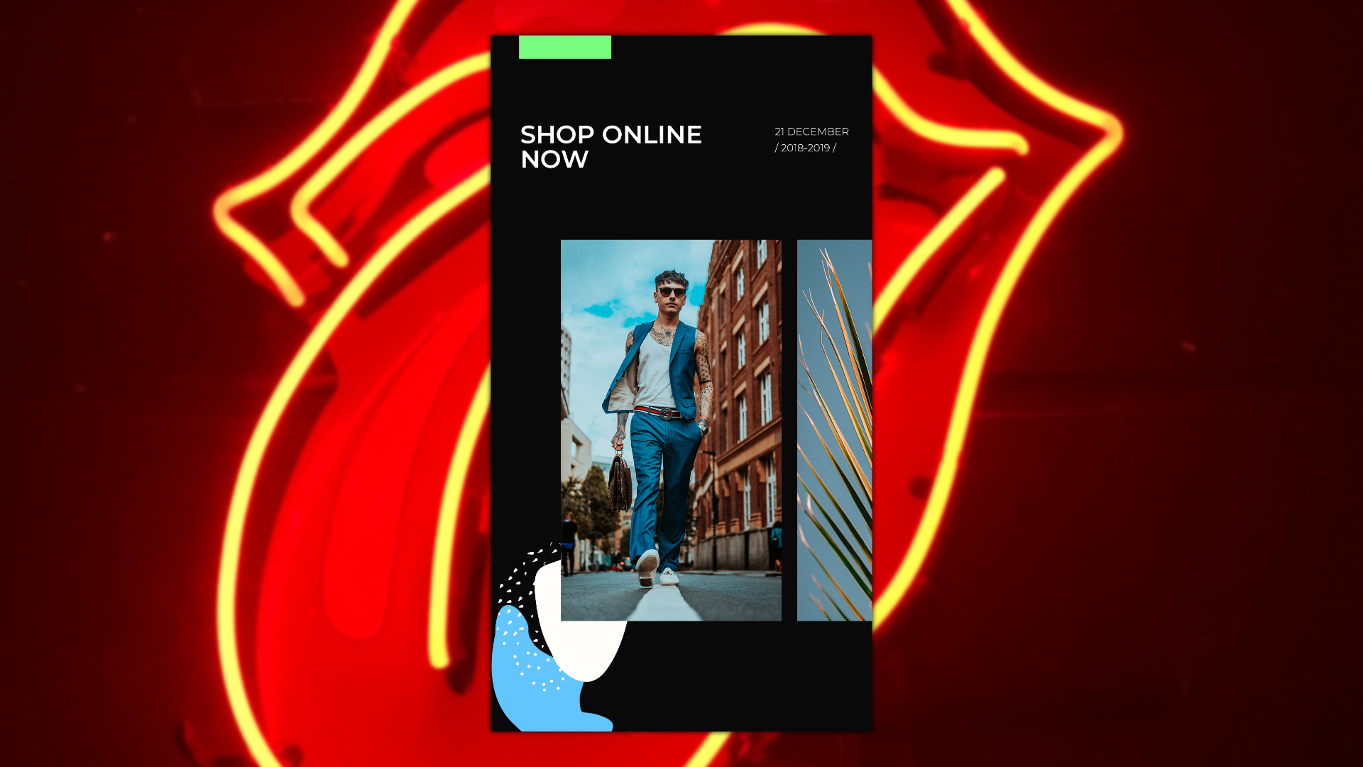 Download Шаблон для соцсетей "Instagram Modern Social Media Template" / Instagram Modern Social Media Template - Шаблон для соцсетей на тему графика instagram template photoshop modern stylish branding marketing blog