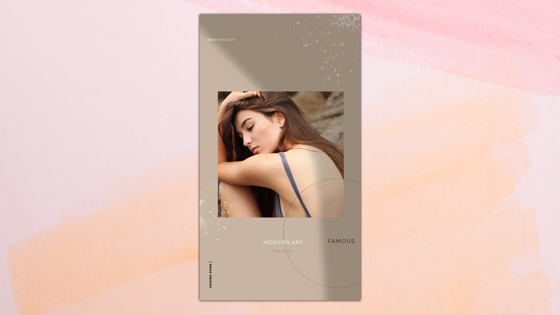 Download Шаблон для соцсетей "Instagram Fashion Template for Social Media" / Instagram Fashion Template for Social Media - Шаблон для соцсетей на тему графика instagram stories branding marketing blog