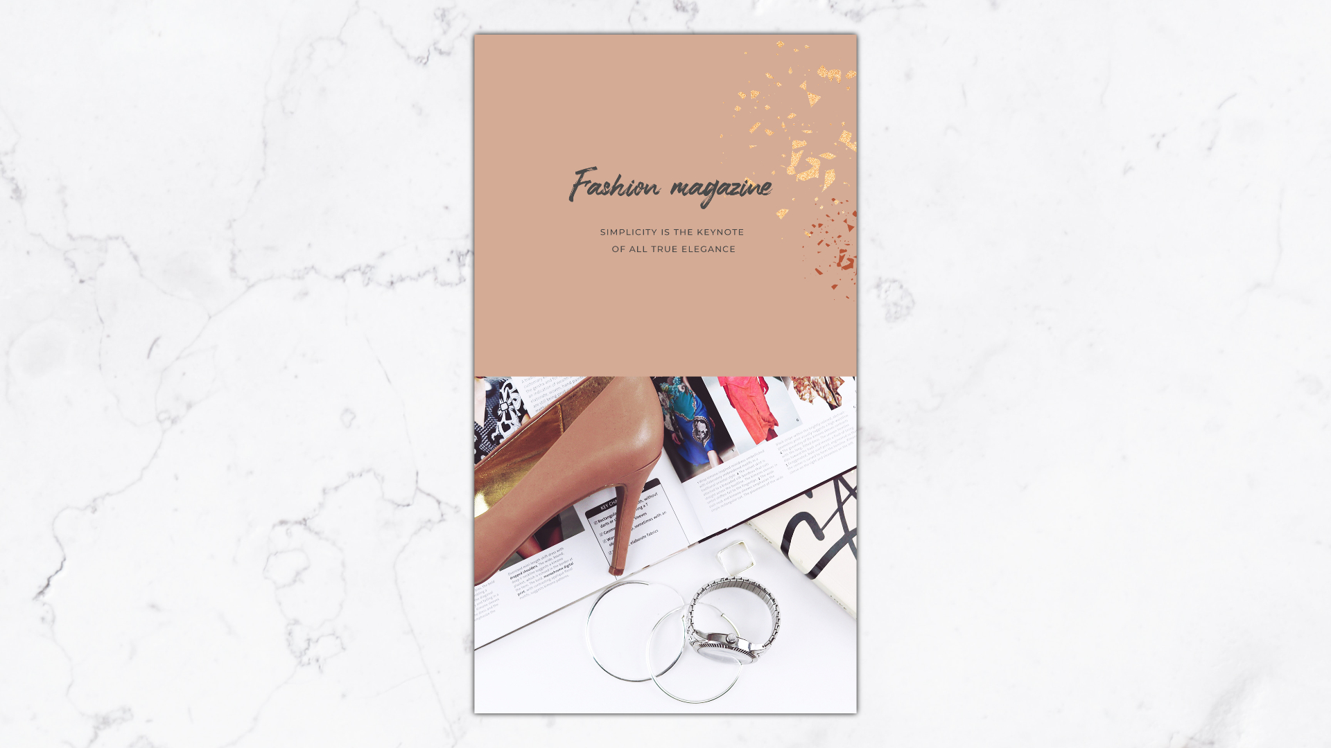 Download Шаблон для соцсетей "Instagram Famous Template for Social Media" / Instagram Famous Template for Social Media - Шаблон для соцсетей на тему графика instagram smm blog marketing style branding