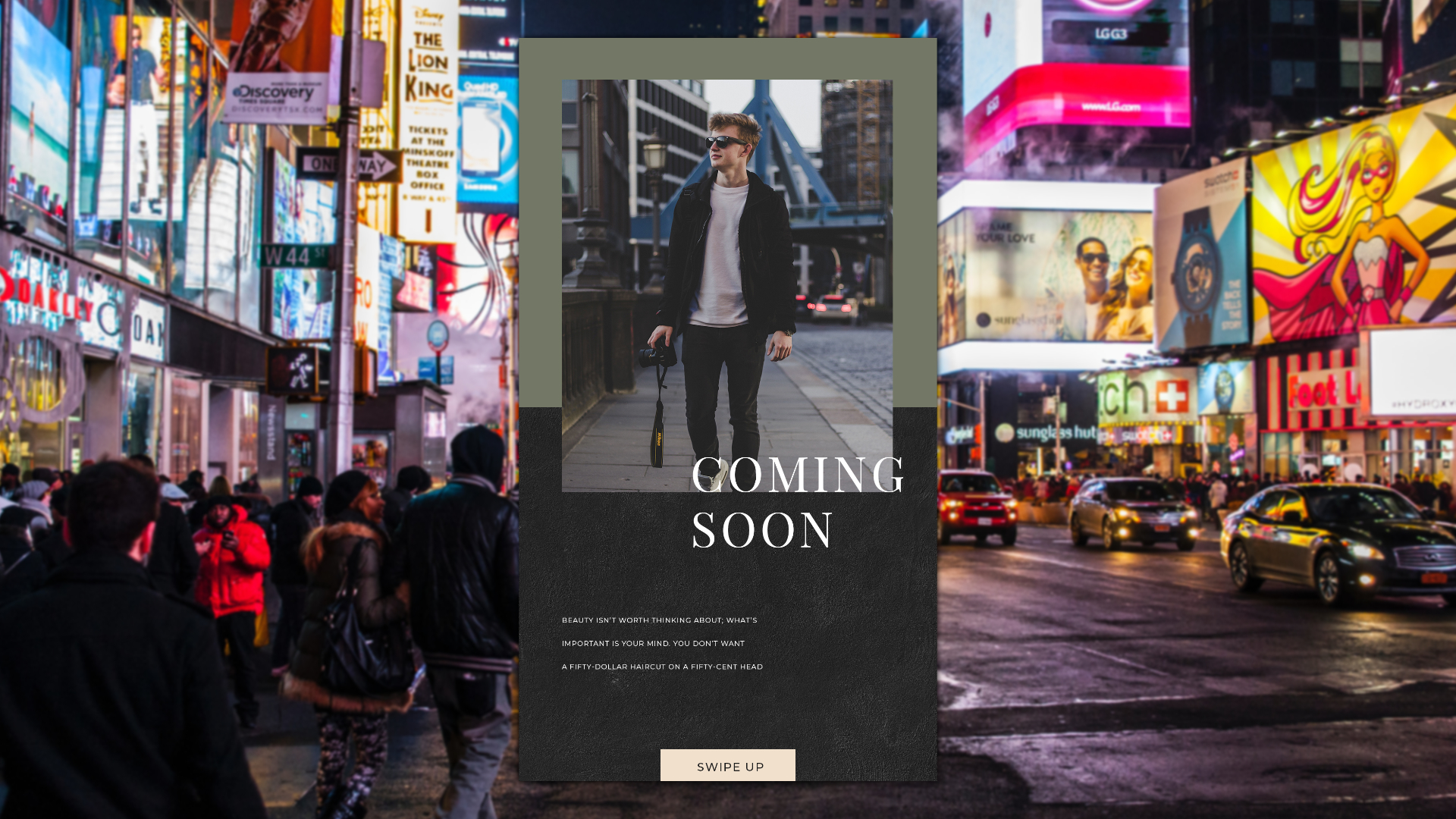 Download Шаблон для соцсетей "Instagram Simple Template for Social Media" / Instagram Simple Template for Social Media - Шаблон для соцсетей на тему графика instagram template business trendy minimal stylish photo