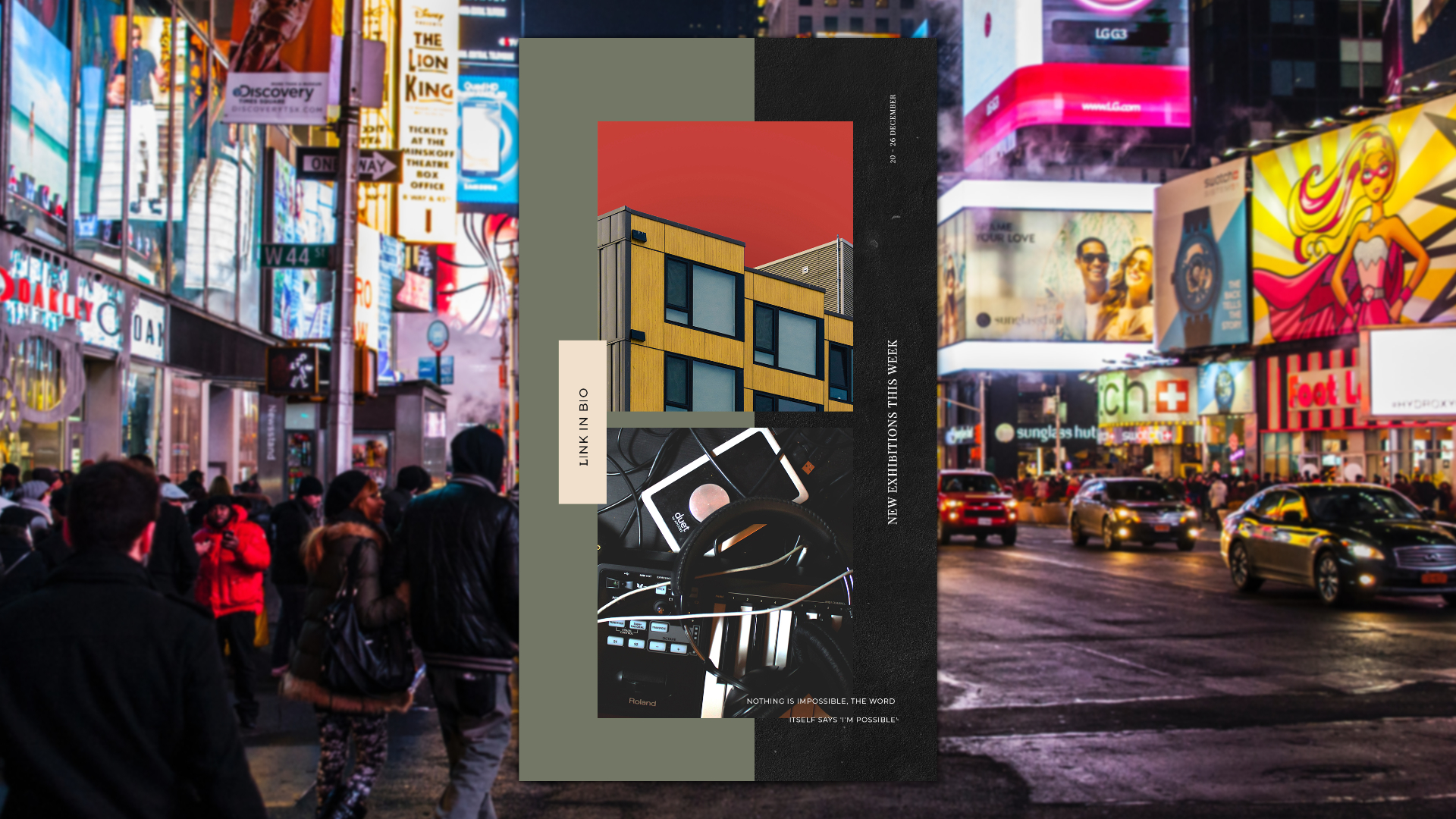 Download Шаблон для соцсетей "Instagram Simple Template for Social Media" / Instagram Simple Template for Social Media - Шаблон для соцсетей на тему графика instagram template business trendy minimal stylish photo