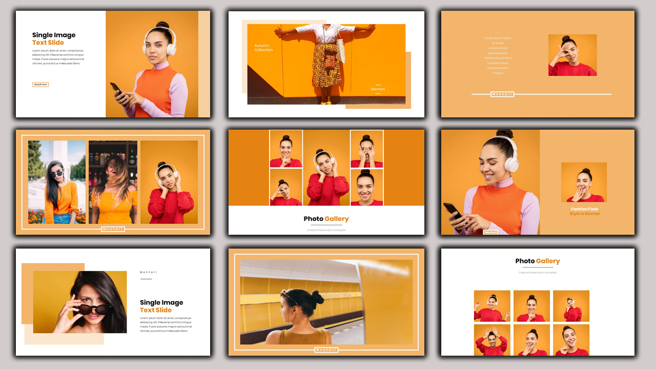 Mentari - Beauty Presentation PowerPoint Template