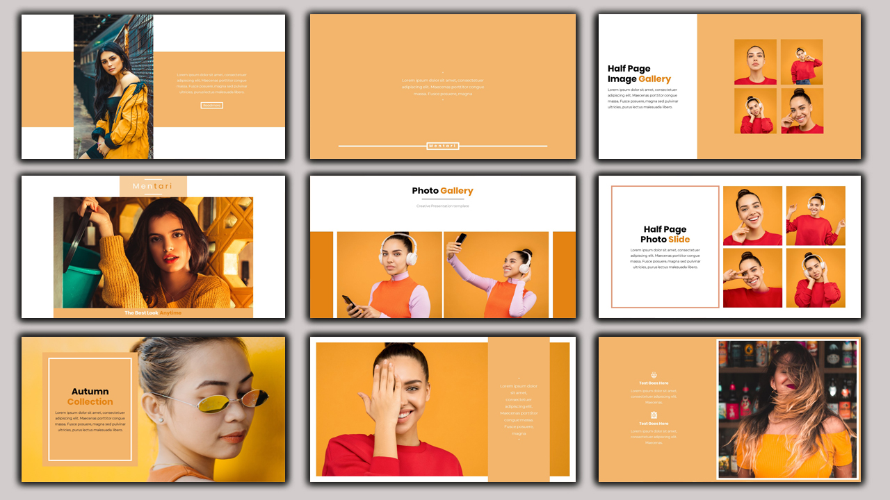 Mentari - Beauty Presentation PowerPoint Template