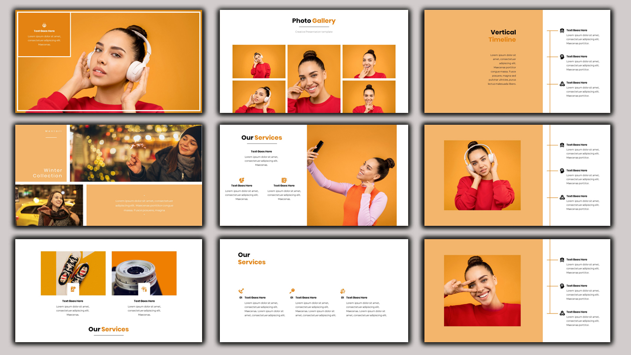 Mentari - Beauty Presentation PowerPoint Template