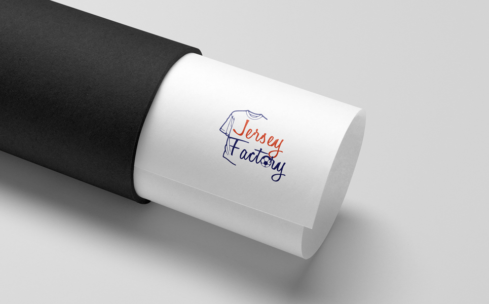 Download Шаблон логотипа "Jersey Factory Logo Template" / Jersey Factory Logo Template - Шаблон логотипа на тему графика sports jersey