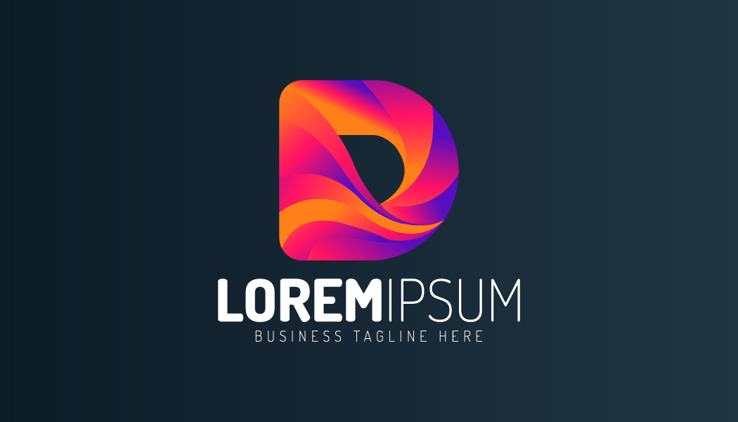 Download Шаблон логотипа "LETTER D ABSTRACT DESIGN Logo Template" / LETTER D ABSTRACT DESIGN Logo Template - Шаблон логотипа на тему графика corporate minimal logotype creative alphabet symbol typography shape letter icon modern identity vector graphic abstract illustration sign trendy logo design