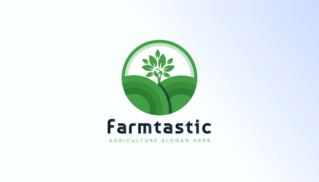 Download Шаблон логотипа "FARMASTIC GREEN Logo Template" / FARMASTIC GREEN Logo Template - Шаблон логотипа на тему графика branding illustration logotype simple creative strong flat idea shape sign brand emblem business clean symbol icon design logo vector abstractundefined