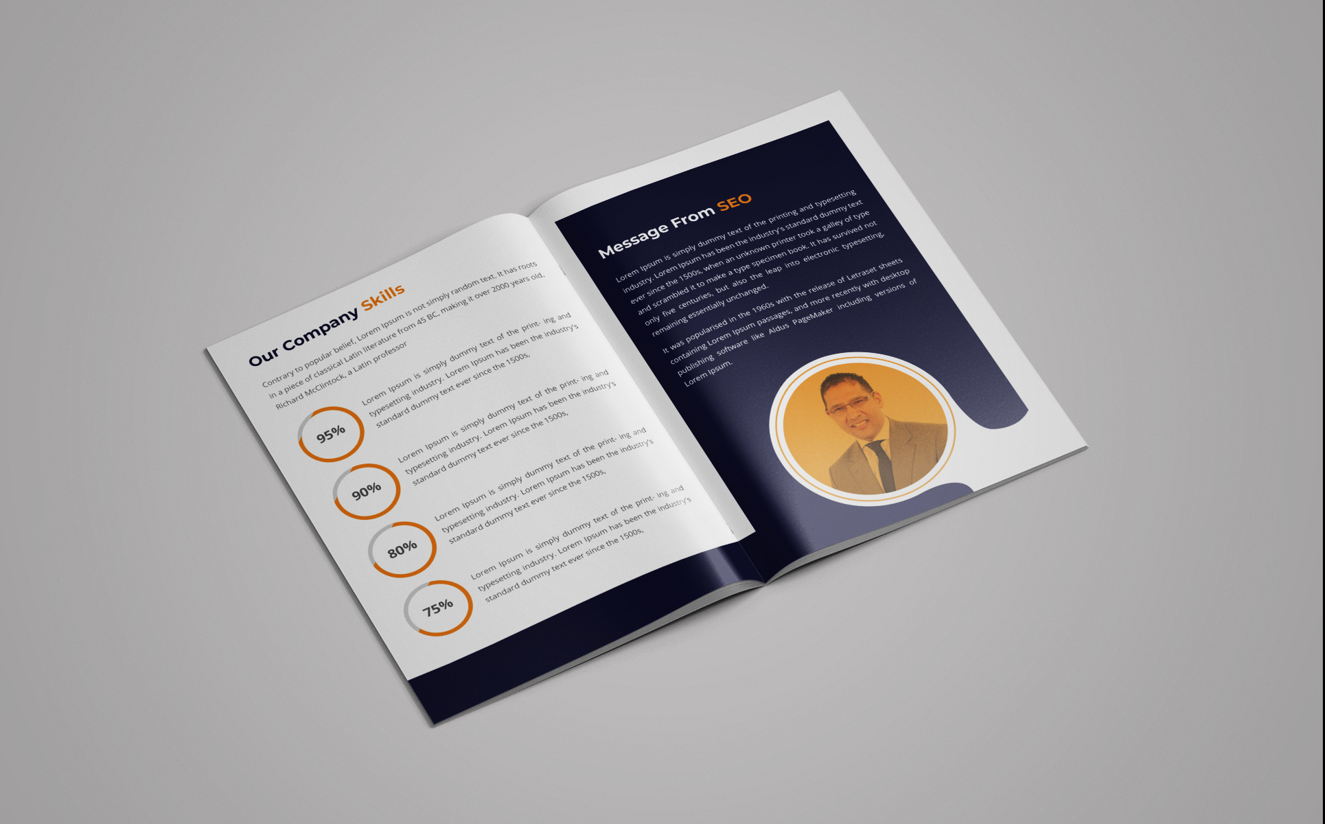 Download Фирменный стиль "16 Pages Company Profile Brochure - Corporate Identity Template" / 16 Pages Company Profile Brochure - Corporate Identity Template - Фирменный стиль на тему графика pages brochure flyer profile creative template magazine leaflet corporate company modern report agency unique annual catalog portfolio bifold 16 page