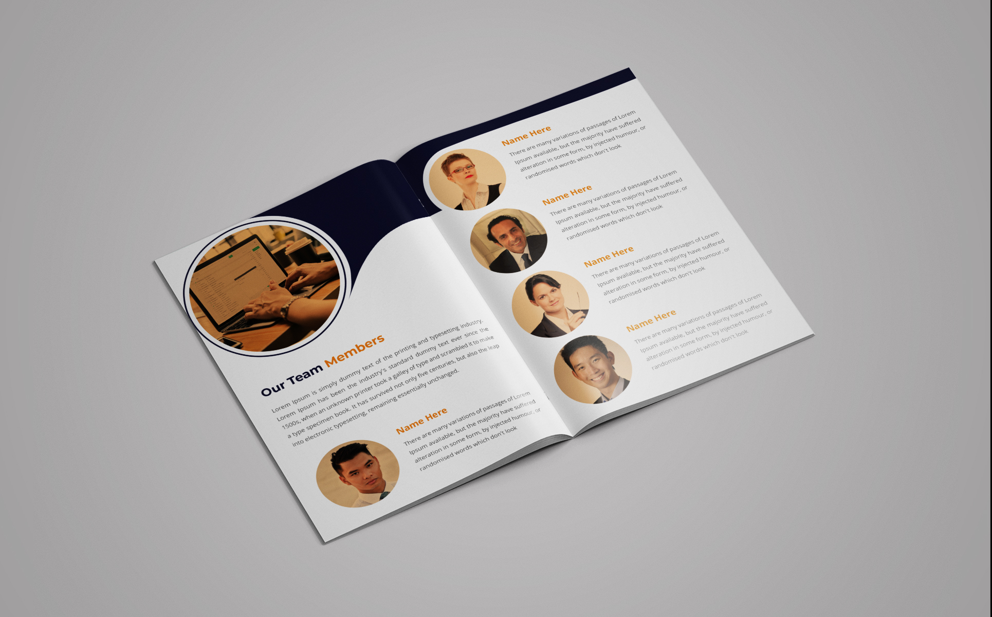 Download Фирменный стиль "16 Pages Company Profile Brochure - Corporate Identity Template" / 16 Pages Company Profile Brochure - Corporate Identity Template - Фирменный стиль на тему графика pages brochure flyer profile creative template magazine leaflet corporate company modern report agency unique annual catalog portfolio bifold 16 page